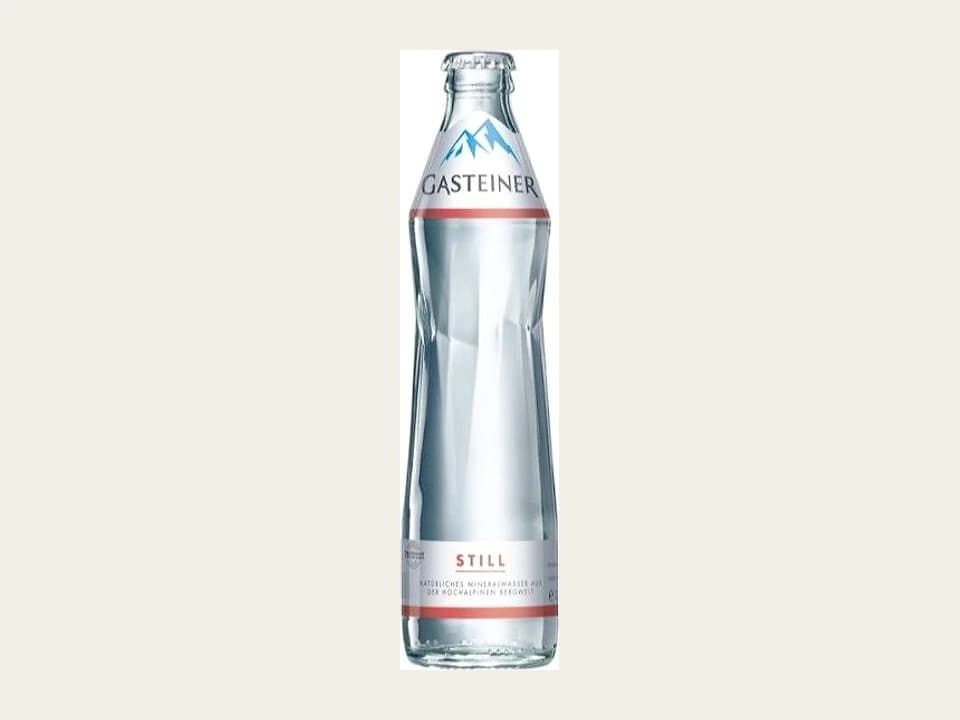 Gasteiner Mineralwasser Still Glasflasche 0,33l
