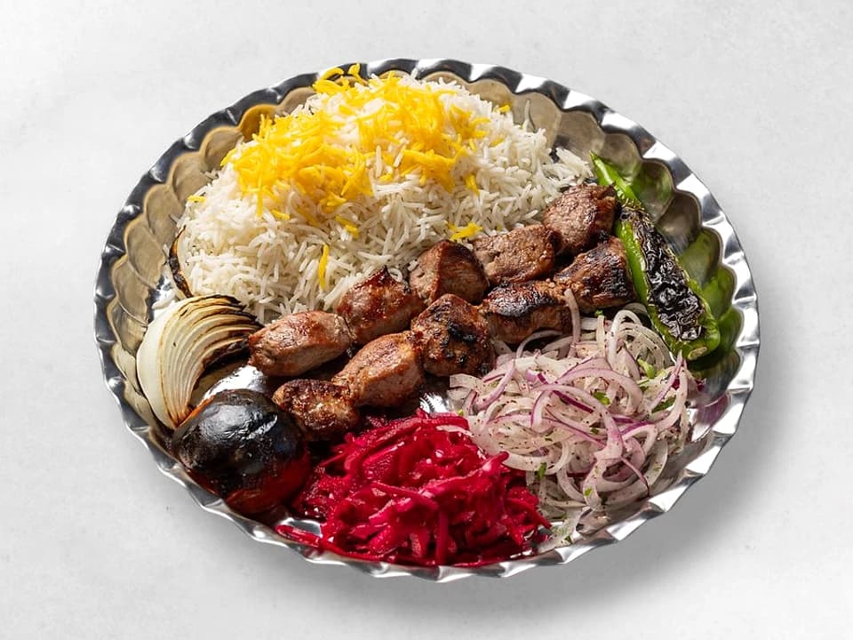 Lammspieß Tikka